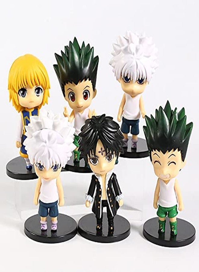 Trunkin | Hunter X Hunter Gon Freecss Killua Zoldyck Kurapika | Cute Pvc Action Figures Toys Set 10Cm Rubber Figurines,Multicolor - Image 1